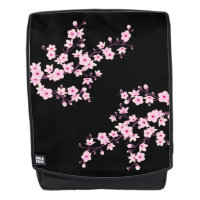 Blumenkirsche Blüten Schwarz Rosa