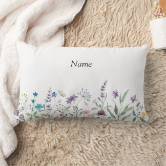 Blumenkissen für kleine Mädchenzimmer. Lendenkissen