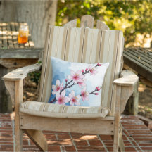 Blumenkissen im Freien