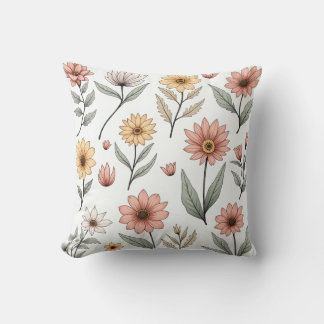 Blumenkissen Kissen