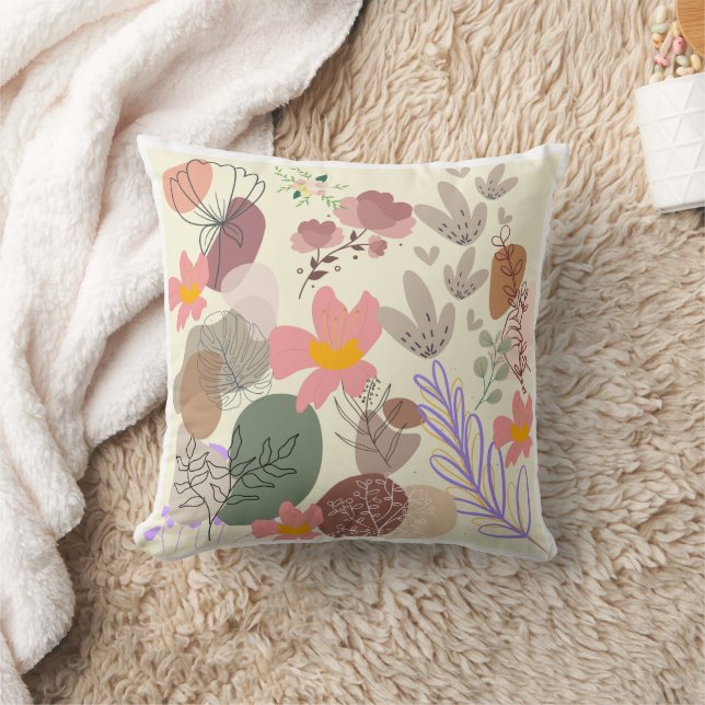 Blumenkissen Kissen (Decke)