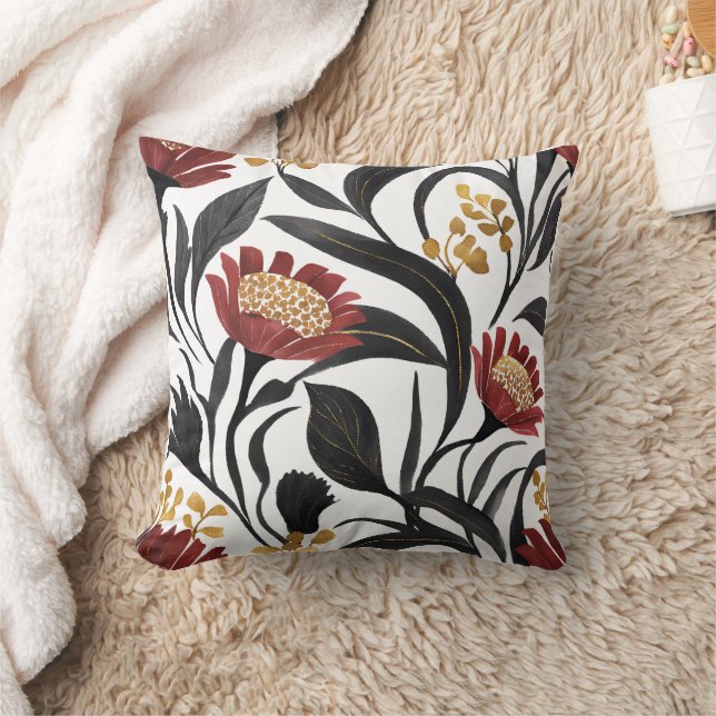 Blumenkissen Kissen (Decke)