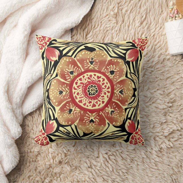 Blumenkissen Kissen (Decke)