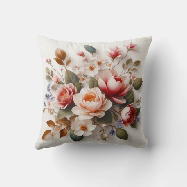 Blumenkissenbett, Sofa, Kissenbett Kissen (Rückseite)