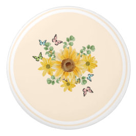 Blumenknochen, zeichnetest keramikknauf