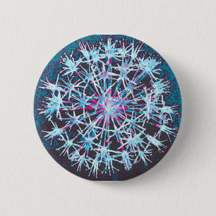 Blumenknopf-Abzeichen Button