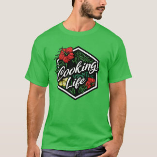Blumenkochen Abzeichen T-Shirt
