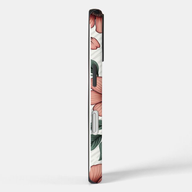 Blumenkoffer iPhone 16 Hülle (Rückseite / Rechts)