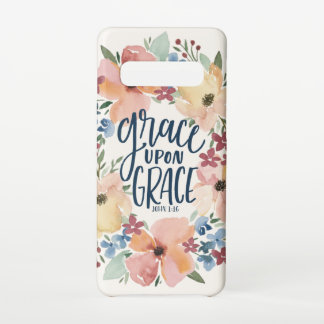 Blumenkoffer Samsung Galaxy S10 Hülle