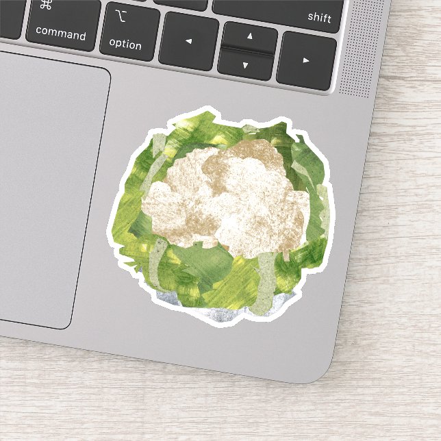 Blumenkohl Aufkleber (Detail)
