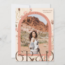 Blumenkohl: Boho Arch Frame Abschluss Foto Ankündigung