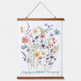 Blumenkohl, botanisch motivierend wandteppich mit holzrahmen