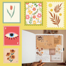 Blumenkohl-Briefmarke