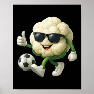 Blumenkohl Fußball Tank Top  Poster