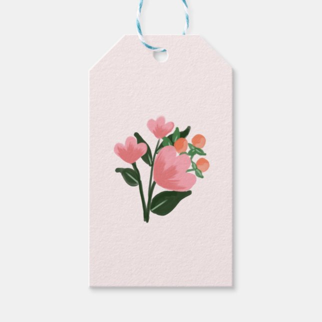 Blumenkohl Geschenkanhänger (Vorderseite)