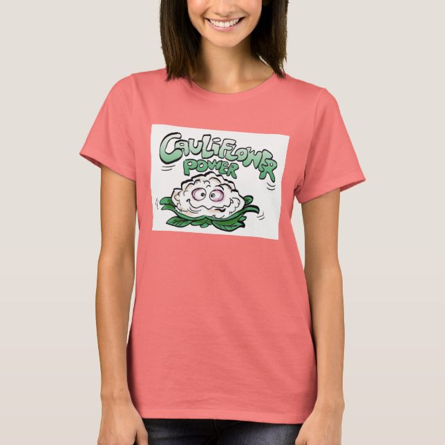 Blumenkohl-Power T-Shirt (Vorderseite)
