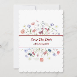 Blumenkohl "Save the Date" Einladung