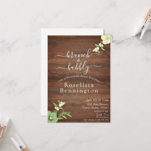 Blumenkohl und Brautparty Einladung