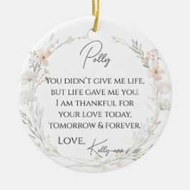 Blumenkohl-Wildblumen Stepmutter Keramik Ornament