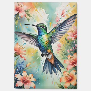 Blumenkolibri-Magnet Magnet