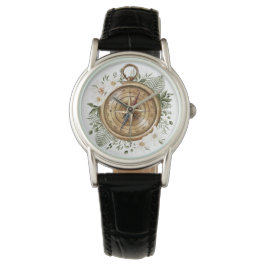 Blumenkompass Armbanduhr