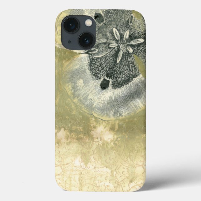 Blumenkopf Abstrakt mit glänzender Textur Case-Mate iPhone Hülle (Rückseite)