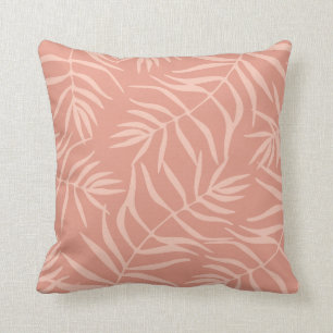 Blumenkoralle tropisch rosa Sommer Kissen
