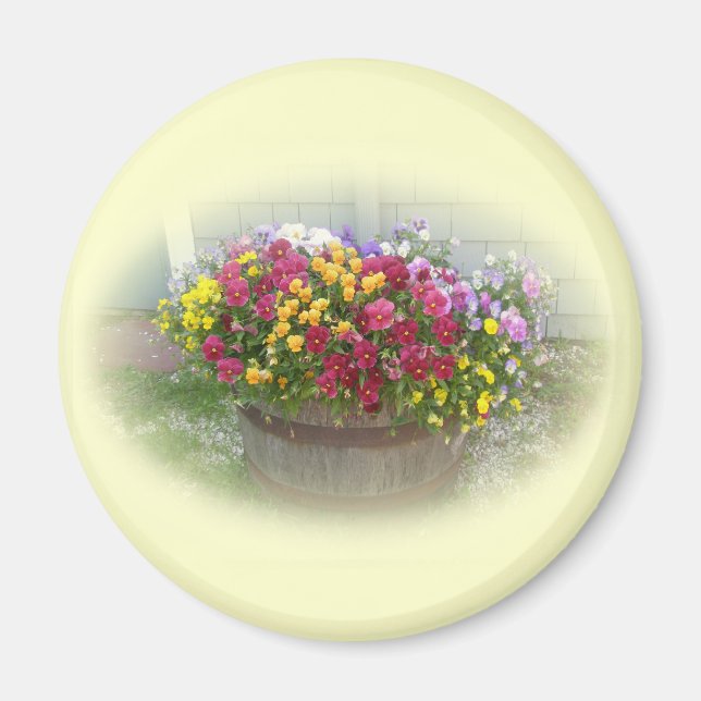 Blumenkorb Magnet (Vorne)