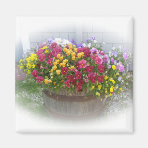 Blumenkorb Magnet