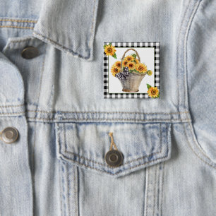 Blumenkörbe Button