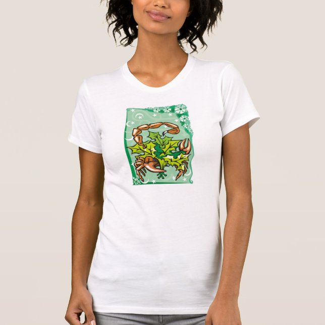 Blumenkorpion T-Shirt (Vorderseite)