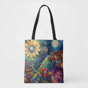 Blumenkosmos Tasche