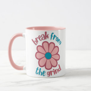 Blumenkraft-Kaffeetasse Tasse