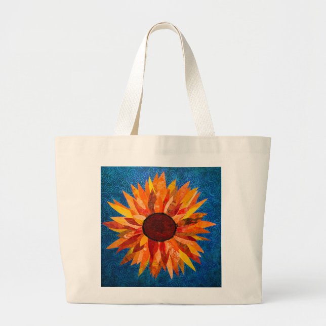 Blumenkraft-Tasche Jumbo Stoffbeutel (Vorne)