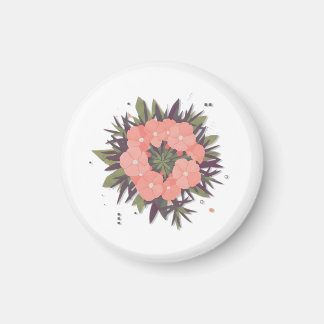 Blumenkranz der Harmonie Magnet