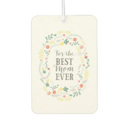 Blumenkranz der Mutter für die beste Mama aller Ze Autolufterfrischer