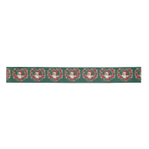 Blumenkranz in Herzform - Santa Claus Ribbon
