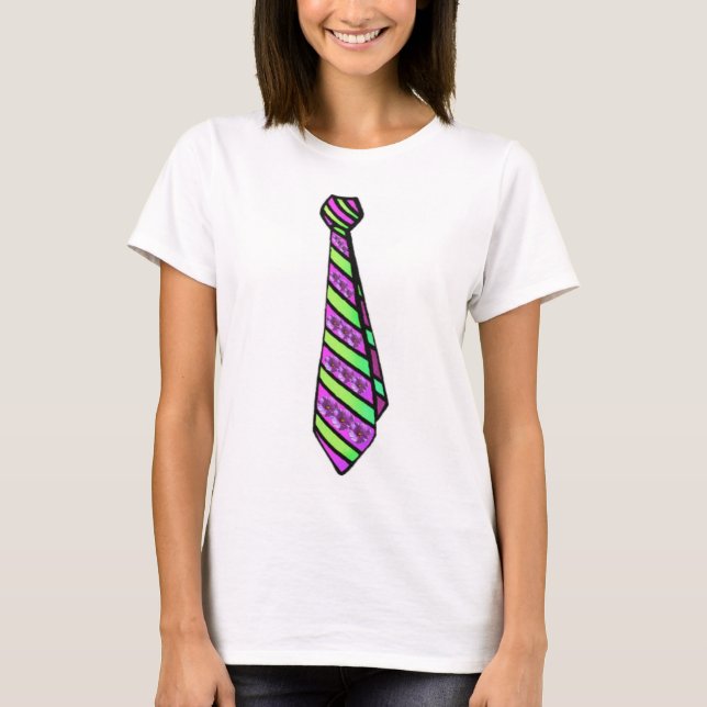BlumenKrawatten-T - Shirt (Vorderseite)