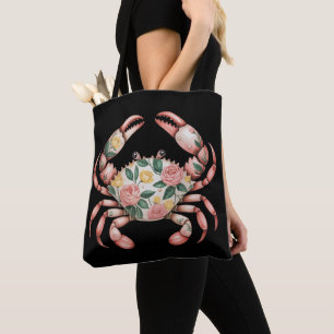 Blumenkrebs Art Coastal Design Tasche