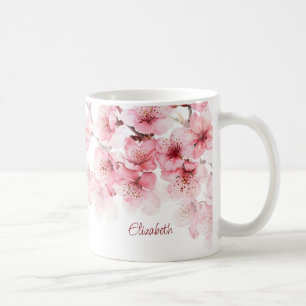 Blumenkrebs Blossom Monogramm-Tasse Kaffeetasse