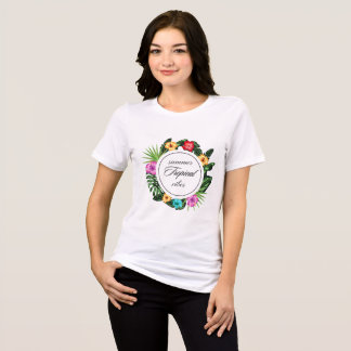 Blumenkreislauf-Design Frauen T - Shirt