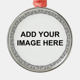 Blumenkreislauf Personalisieren Familiendekoration Ornament Aus Metall