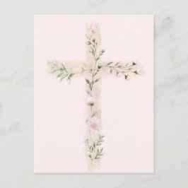 Blumenkreuz Postkarte