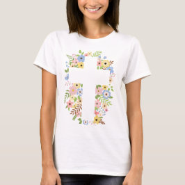 Blumenkreuz T-Shirt