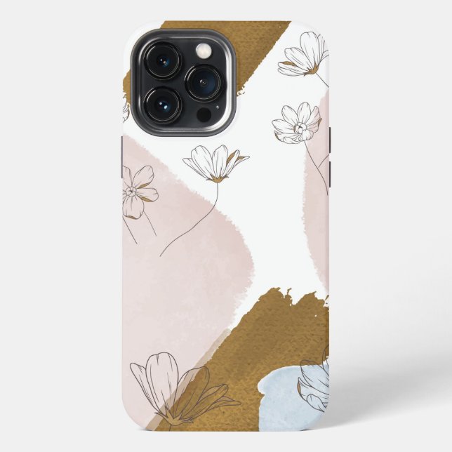 Blumenkrone iPhone 13 Pro Max Hülle (Rückseite)