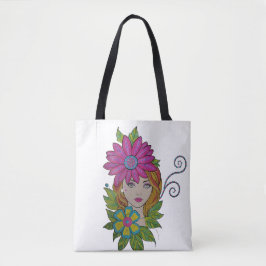 Blumenkronen-Mädchen-Boho-Tasche Tasche