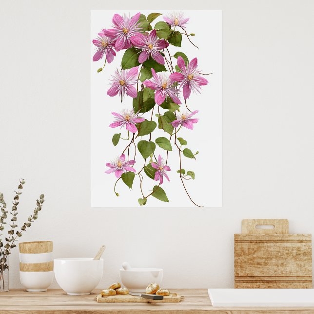 BLUMENKUNST #17 POSTER (Küche)
