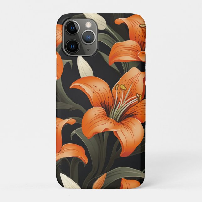 BLUMENKUNST #1 Case-Mate iPhone HÜLLE (Rückseite)