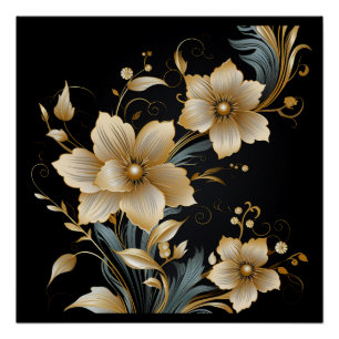 BLUMENKUNST #2 POSTER