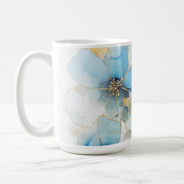 Blumenkunst  kaffeetasse (Links)